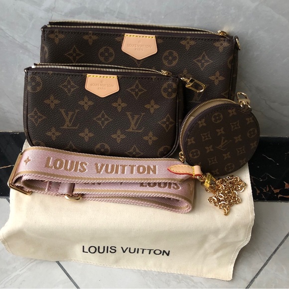 Louis Vuitton Handbags - Louis Vuitton Brown Monogram Crossbody Set
